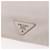 PRADA Clutch Bag Leather White Silver - vista 17