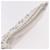 PRADA Clutch Bag Leather White Silver - vista 6