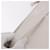 PRADA Clutch Bag Leather White Silver - vista 7