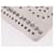 PRADA Clutch Bag Leather White Silver - vista 9