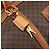 Céline CELINE Macadam Canvas Boston Bag PVC Leather Brown Gold - vista 10