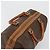 Céline CELINE Macadam Canvas Boston Bag PVC Leather Brown Gold - vista 6