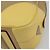 PRADA Hand Bag Canvas Beige Silver - vista 9