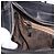 Salvatore Ferragamo Gancini Shoulder Bag Leather Black Silver - vista 25