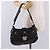 Salvatore Ferragamo Gancini Shoulder Bag Leather Black Silver - vista 26