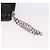 CHANEL Cambon Line Long Wallet Lamb Skin Black CC - vista 8