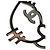 CHANEL Brooch Metal Silver CC - vista 10