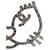 CHANEL Brooch Metal Silver CC - vista 6