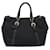 PRADA Hand Bag Nylon Leather 2way Black Gold - vista 2
