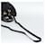 PRADA Hand Bag Nylon Leather 2way Black Gold - vista 8