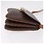 Céline CELINE Macadam Shoulder Bag PVC Leather Brown Gold - vista 3