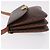 Céline CELINE Macadam Shoulder Bag PVC Leather Brown Gold - vista 4