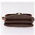 Céline CELINE Macadam Shoulder Bag PVC Leather Brown Gold - vista 5