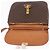 Céline CELINE Macadam Shoulder Bag PVC Leather Brown Gold - vista 9