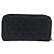 CHANEL Matelasse Cambon Line Long Wallet Leather Black Silver CC - vista 2