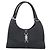 GUCCI GG Canvas Jackie Hand Bag Black Silver 002 1067 - vista 13