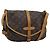 LOUIS VUITTON Monogram Saumur 30 Shoulder Bag M42256 LV