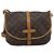 LOUIS VUITTON Monogram Saumur 30 Shoulder Bag M42256 LV - vista 2