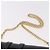 GUCCI Chain Shoulder Bag Leather Navy Gold - vista 14