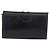 GUCCI Chain Shoulder Bag Leather Navy Gold - vista 2