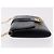 GUCCI Chain Shoulder Bag Leather Navy Gold - vista 4