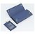 PRADA Long Wallet Safiano Leather Blue Gold - vista 8