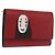 LOEWE Studio Ghibli No-Face Compact Wallet Leather Red Gold