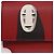 LOEWE Studio Ghibli No-Face Compact Wallet Leather Red Gold - vista 18