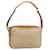 PRADA Shoulder Bag Nylon Beige Silver