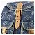 LOUIS VUITTON Monogram Denim Sac A Dos PM Backpack Blue LV - vista 19