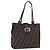 FENDI Zucca Canvas Tote Bag Brown Black