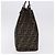 FENDI Zucca Canvas Tote Bag Brown Black - vista 5