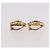CHANEL COCO Mark Earring Metal Gold Tone CC - vista 12