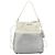 Miu Miu Shoulder Bag Leather Silver - vista 13