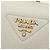 PRADA Hand Bag Vittero Dino Leather 2way White Gold - vista 24