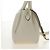 PRADA Hand Bag Vittero Dino Leather 2way White Gold - vista 8