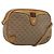 GUCCI Micro GG Shoulder Bag PVC Leather Beige 156 02 066