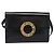 Céline CELINE Circle Shoulder Bag Leather Black Gold - vista 13
