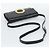 Céline CELINE Circle Shoulder Bag Leather Black Gold - vista 7
