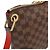 Borsa a tracolla Louis Vuitton Damier South Bank Marrone Rosso Damier ebene - vista 5