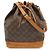 Borsa a tracolla Louis Vuitton Monogram Noe Marrone Monogramma
