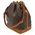 Borsa a tracolla Louis Vuitton Monogram Noe Marrone Monogramma - vista 3