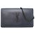 Borsa a tracolla porta carte con catena Saint Laurent Paris da donna Blu navy