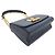 Borsa a tracolla Louis Vuitton Twist MM da donna Blu navy - vista 3