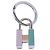 Hermès Portachiavi Hermes Cadena Quiz Rainbow da donna