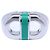 Ring Hermès Anello Hermes SUR MER T54 Argento Verde