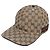 Cappello Gucci in tela GG beige