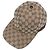 Cappello Gucci in tela GG beige - vista 5