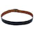 Hermès Hermes Cape Cod Box Calf Reversible Belt Black Silvery Golden - view 3