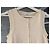 Sandro langes Strickkleid in Beige mit Perlenverzierung Creme - Ansicht 4